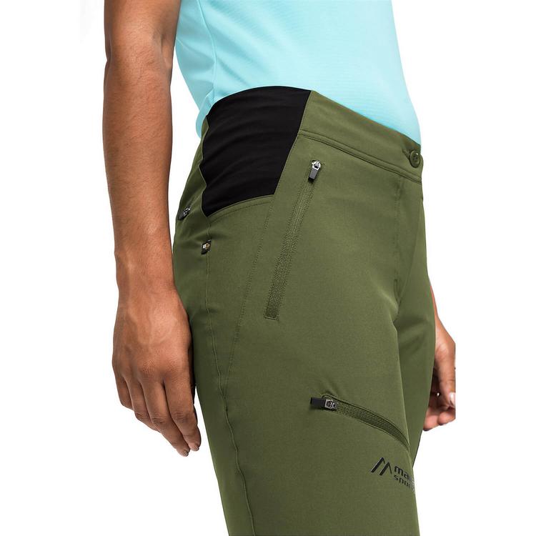 Maier Sports Maier Sports Latit Capri Vario Funktionsshorts Damen - Moos - 1 | SportScheck