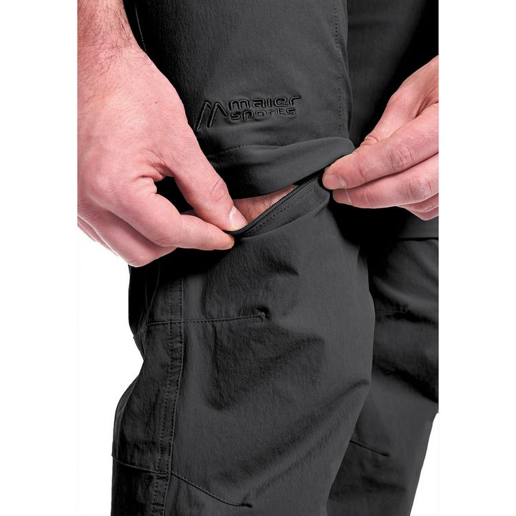 Maier Sports Maier Sports Tajo 2 Zipphose Herren - Schwarz - 9 | SportScheck