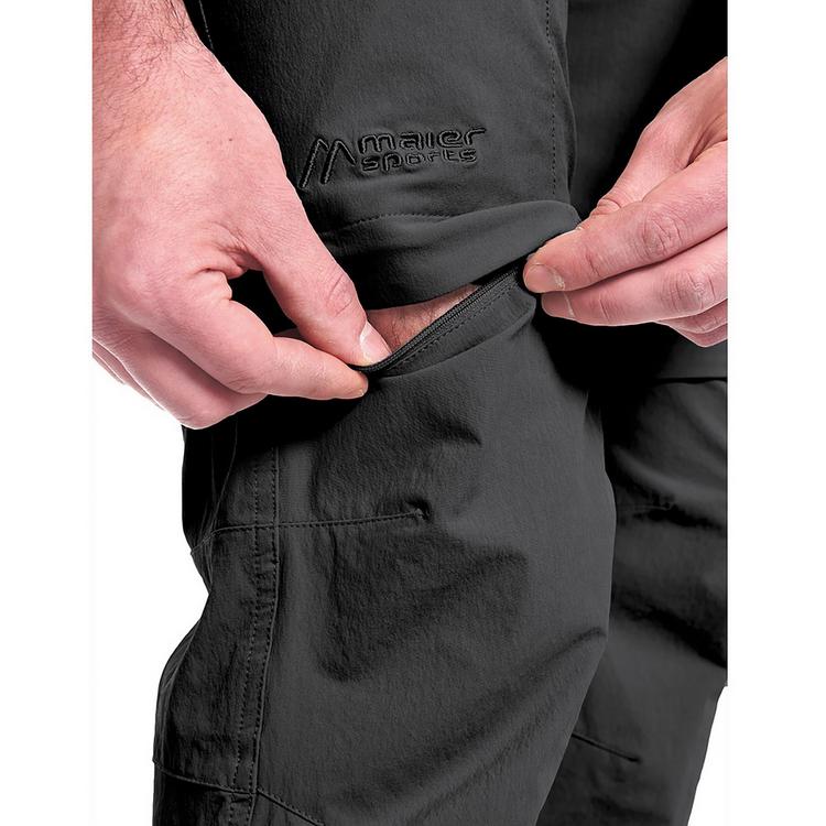 Maier Sports Maier Sports Tajo 2 Zipphose Herren - Schwarz - 10 | SportScheck