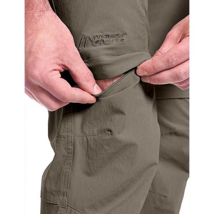 Maier Sports Maier Sports Tajo 2 Zipphose Herren - Grau - 11 | SportScheck