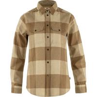 FJ&Auml;LLR&Auml;VEN Canada Shirt L/S Langarmshirt Damen - Braun