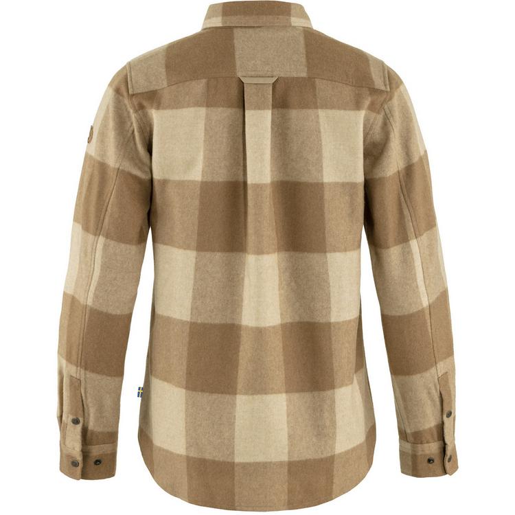 FJ&Auml;LLR&Auml;VEN FJ&Auml;LLR&Auml;VEN Canada Shirt L/S Langarmshirt Damen - Braun - 0 | SportScheck