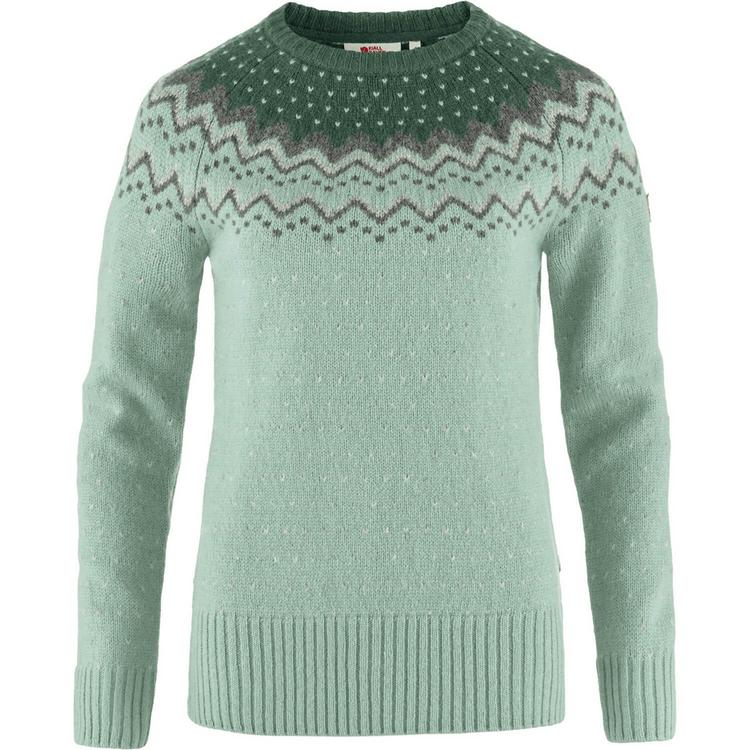 FJ&Auml;LLR&Auml;VEN FJ&Auml;LLR&Auml;VEN &Ouml;vik Knit Langarmshirt Damen - Hellgr&uuml;n - 0 | SportScheck