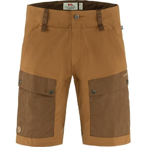 Rückansicht von FJ&Auml;LLR&Auml;VEN Bermuda Keb Funktionsshorts Herren Braun