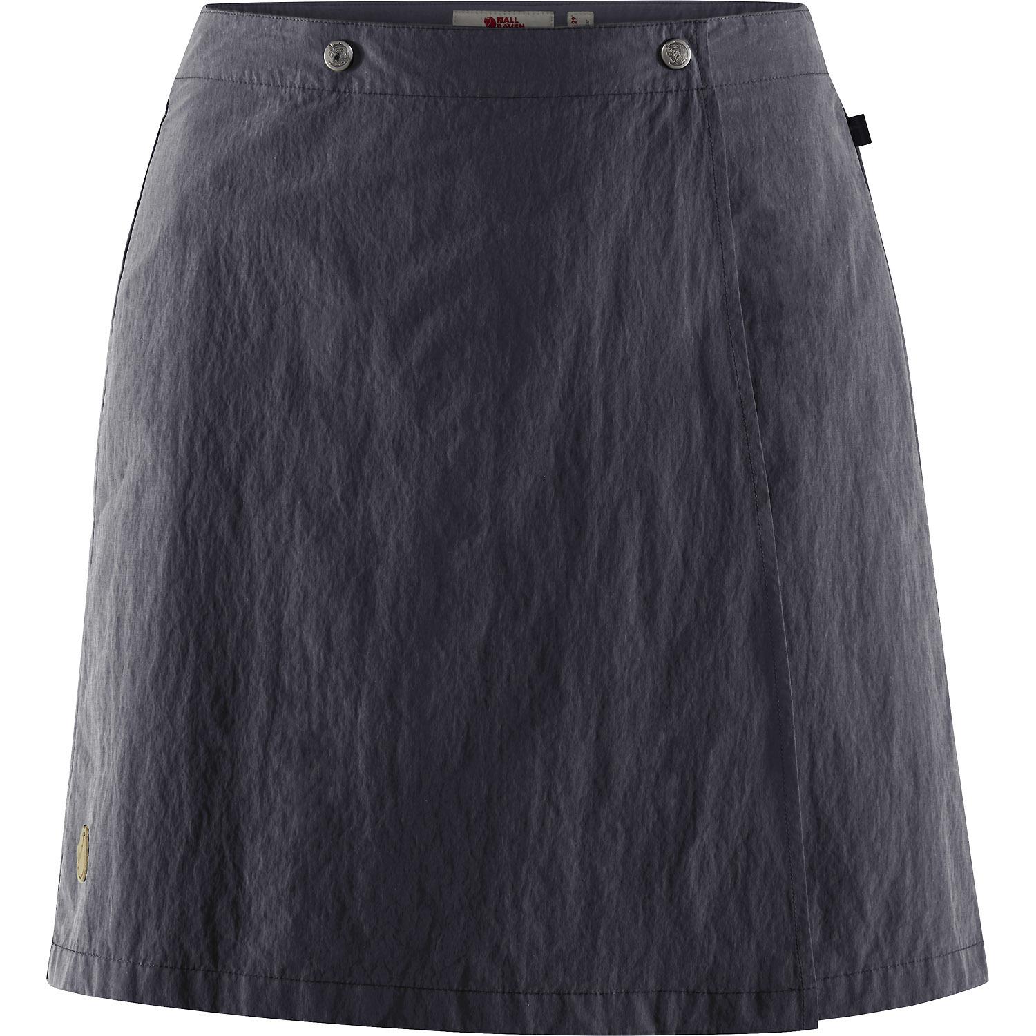 FJ&Auml;LLR&Auml;VEN Travellers MT Skort Outdoorrock Damen - Marine