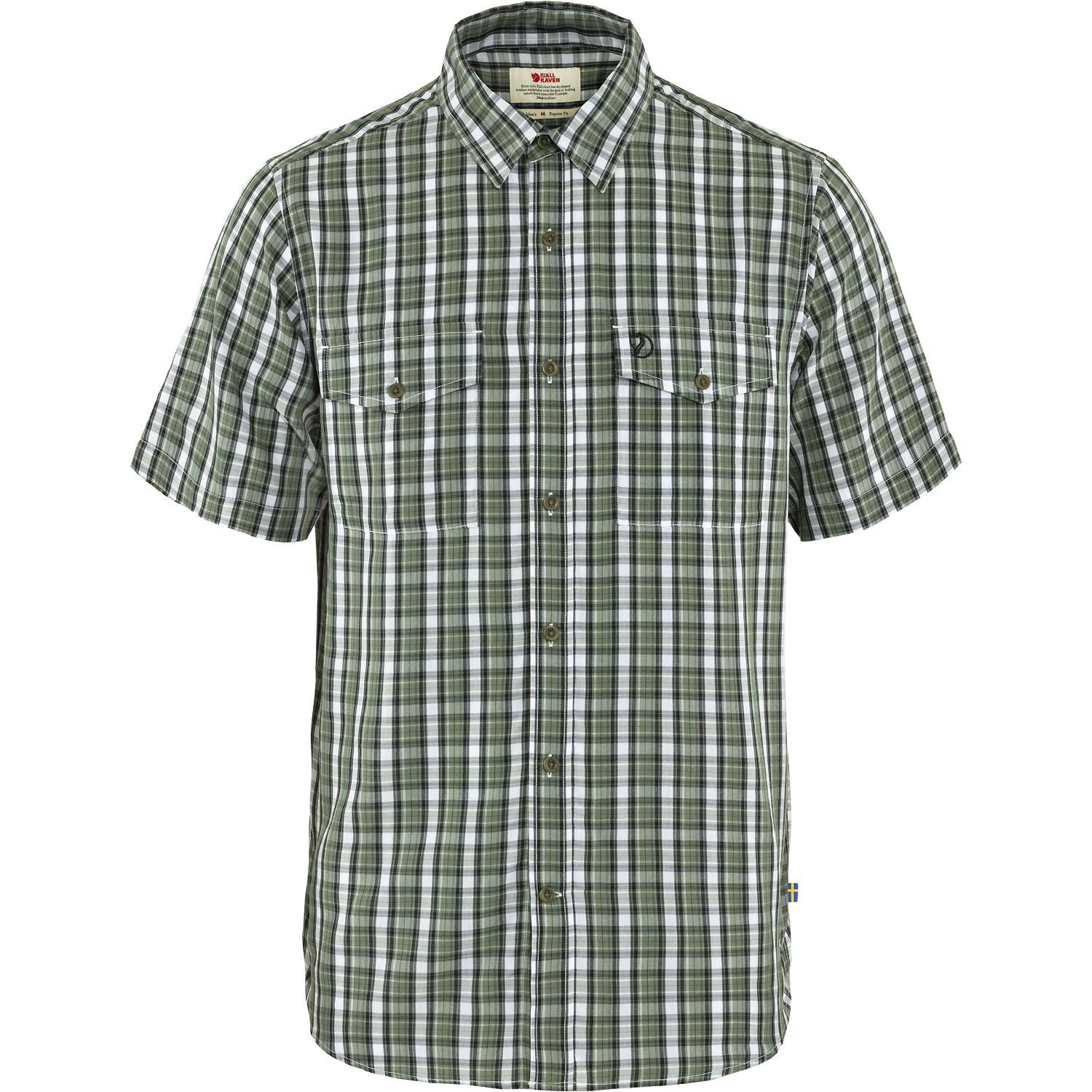 FJ&Auml;LLR&Auml;VEN Abisko Cool Shirt Outdoorhemd Herren - Marine