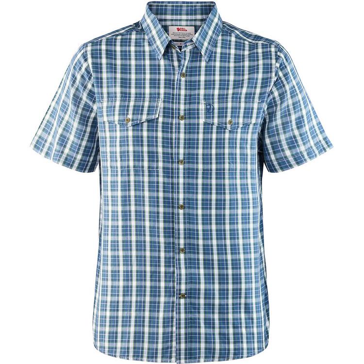 FJ&Auml;LLR&Auml;VEN FJ&Auml;LLR&Auml;VEN Abisko Cool Shirt Outdoorhemd Herren - Rauchblau - 0 | SportScheck