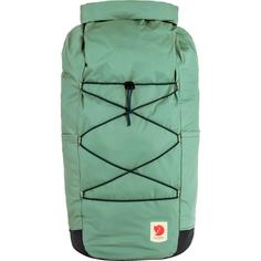 FJ&Auml;LLR&Auml;VEN High Coast Rolltop Wanderrucksack Gr&uuml;n