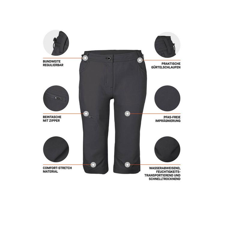 KILLTEC KILLTEC KOS 4 Funktionsshorts Damen - Anthrazit - 3 | SportScheck