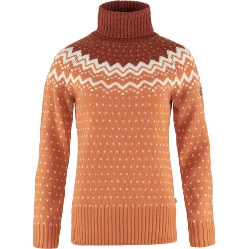 Rückansicht von FJ&Auml;LLR&Auml;VEN &Ouml;vik Langarmshirt Damen Terra