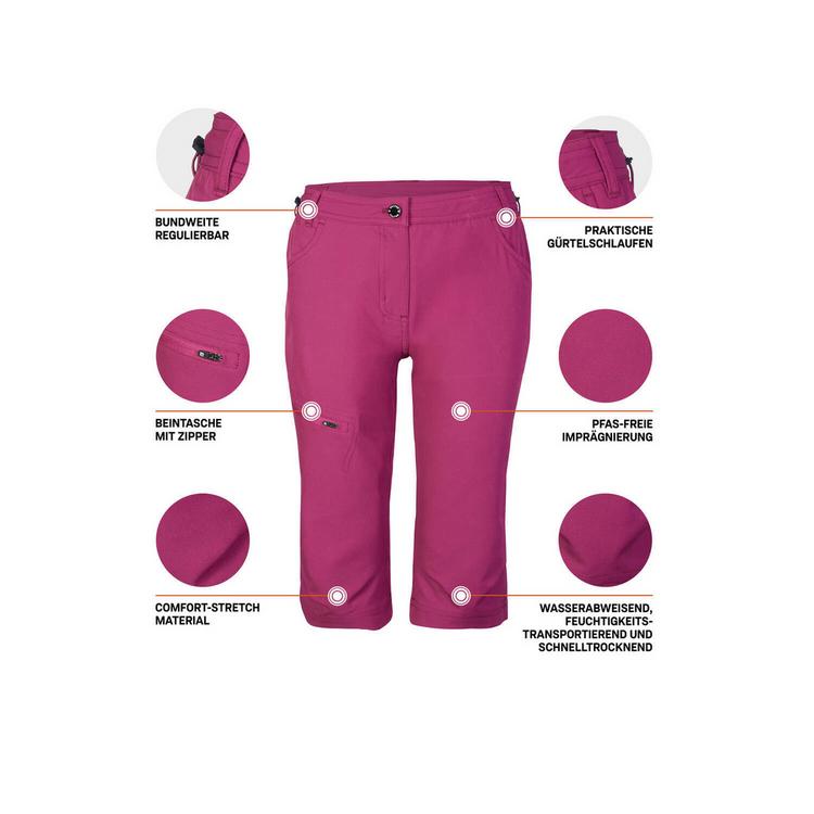 KILLTEC KILLTEC KOS 4 Funktionsshorts Damen - Rot4542 - 3 | SportScheck