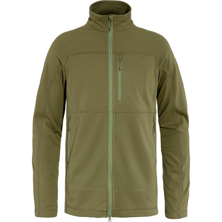 FJ&Auml;LLR&Auml;VEN FJ&Auml;LLR&Auml;VEN Abisko Lite Fleece Jacket M Fleecejacke Herren - Gr&uuml;n - 0 | SportScheck