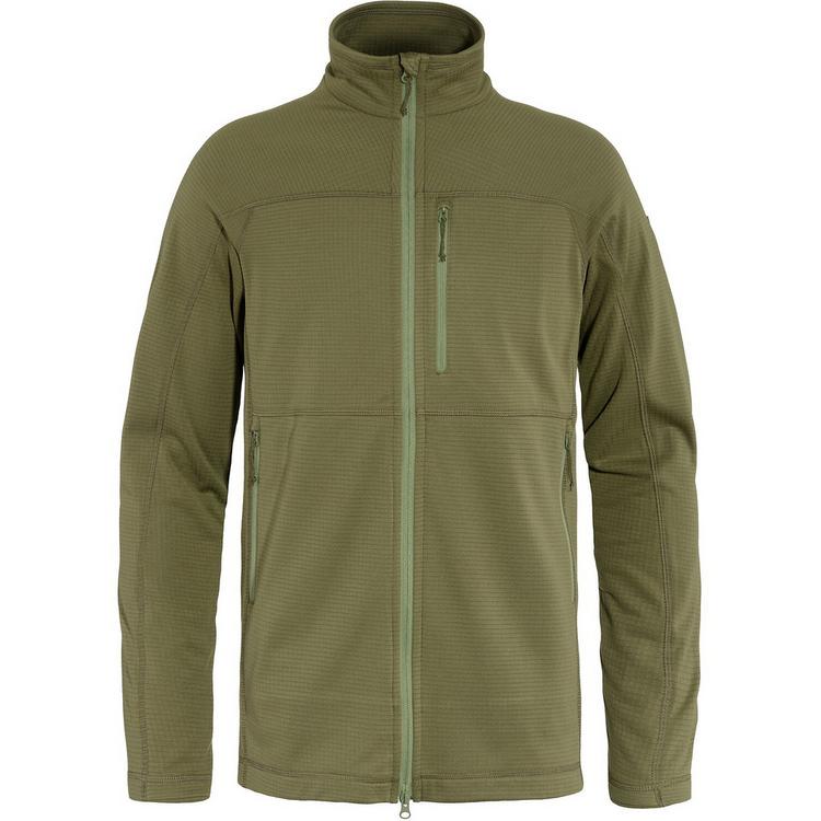 FJ&Auml;LLR&Auml;VEN FJ&Auml;LLR&Auml;VEN Abisko Lite Fleece Jacket M Fleecejacke Herren - Gr&uuml;n - 0 | SportScheck