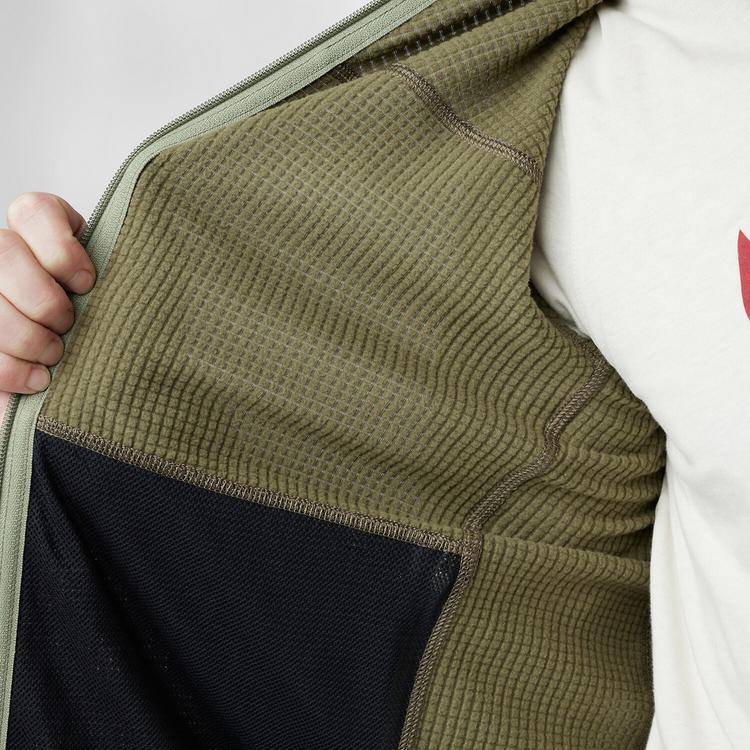 FJ&Auml;LLR&Auml;VEN FJ&Auml;LLR&Auml;VEN Abisko Lite Fleece Jacket M Fleecejacke Herren - Gr&uuml;n - 7 | SportScheck