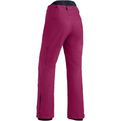 Rückansicht von Maier Sports EDDI Skihose Damen Rot4593