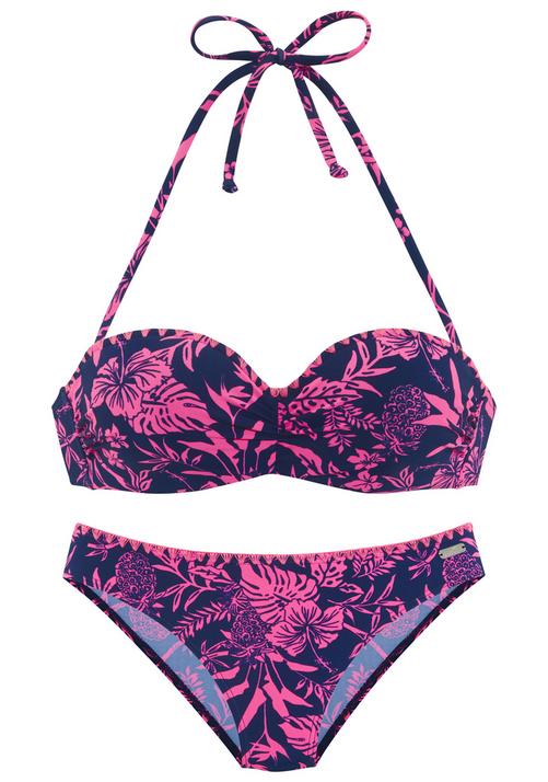 VENICE BEACH B&uuml;gel-Bandeau-Bikini Bikini Set Damen