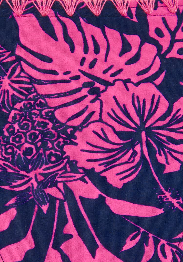 VENICE BEACH VENICE BEACH B&uuml;gel-Bandeau-Bikini Bikini Set Damen - marine-pink bedruckt - 3 | SportScheck