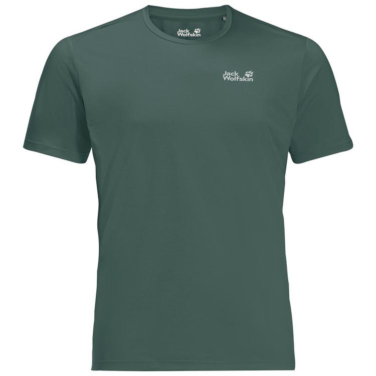 Jack Wolfskin Jack Wolfskin DELGAMI S/S M Funktionsshirt Herren - sago palm - 0 | SportScheck