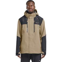 Rückansicht von Jack Wolfskin JASPER 2L JKT M Funktionsjacke Herren hazel wood