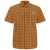 Jack Wolfskin NORBO S/S SHIRT M Kurzarmhemd Herren - CHECK autumn leaves