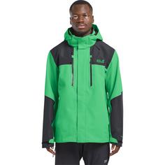 Rückansicht von Jack Wolfskin JASPER 2L JKT M Funktionsjacke Herren lizard