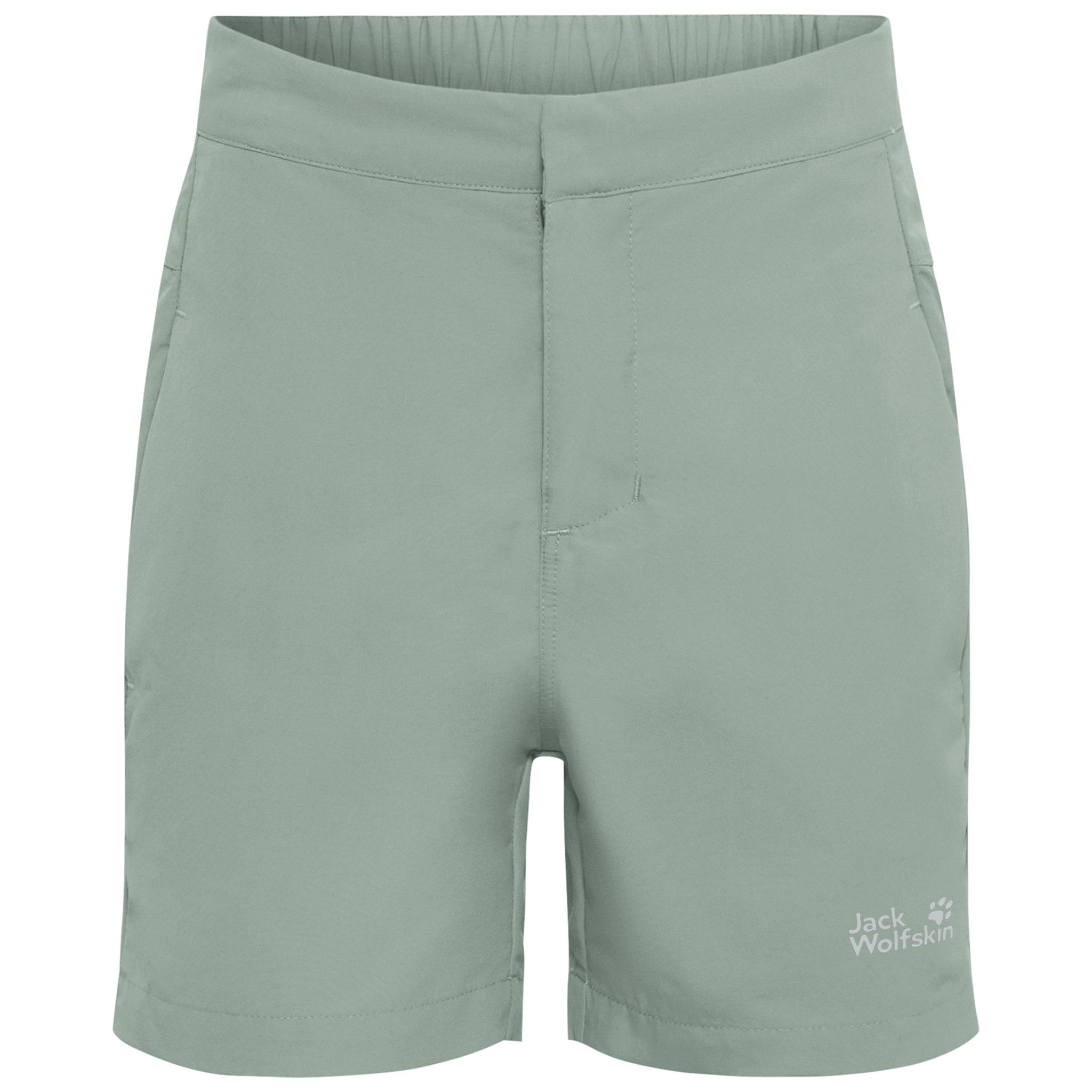 Jack Wolfskin SUN SHORTS K Funktionshose Kinder - green zinnia