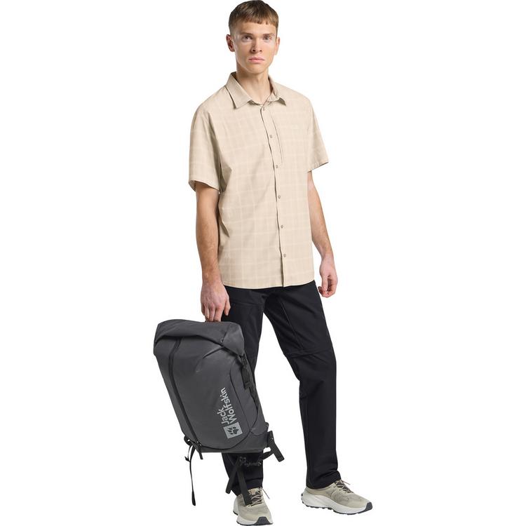 Jack Wolfskin Jack Wolfskin NORBO S/S SHIRT M Kurzarmhemd Herren - CHECK oyster - 2 | SportScheck