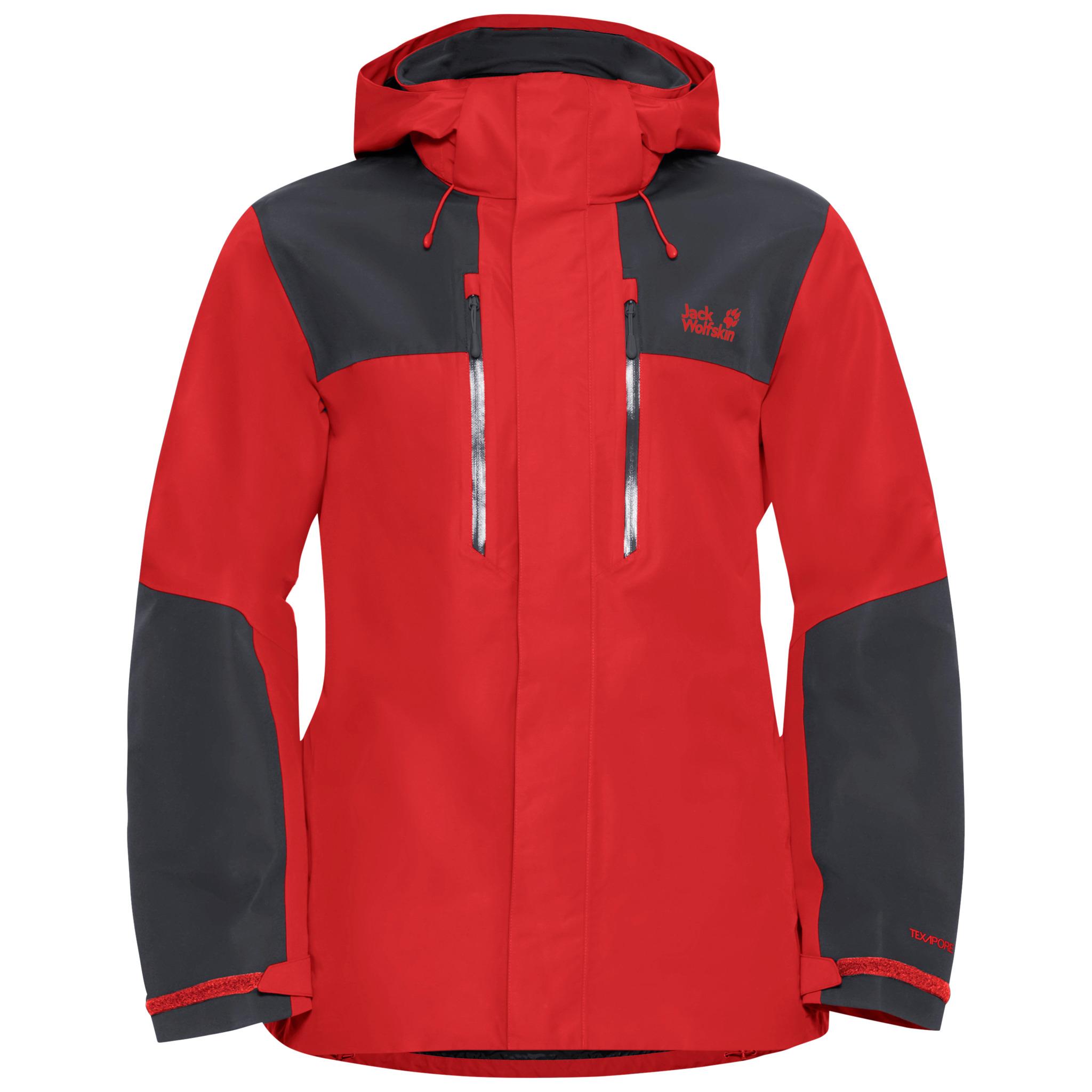 Jack Wolfskin JASPER 2L JKT M Funktionsjacke Herren - siren red