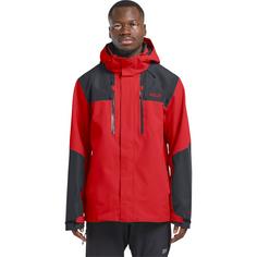 Rückansicht von Jack Wolfskin JASPER 2L JKT M Funktionsjacke Herren siren red