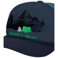 Jack Wolfskin ANIMAL MESH CAP K Stirnband Kinder - PRINT midnight sky