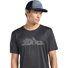 Rückansicht von Jack Wolfskin BRAND CAP Cap grey odessa