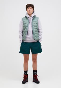 Rückansicht von Peak Performance W Helium Down Vest Steppweste Damen SALBEI