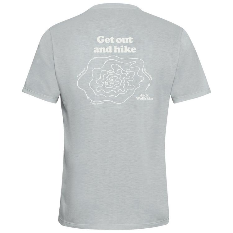 Jack Wolfskin Jack Wolfskin VONNAN GRAPHIC T M Funktionsshirt Herren - OUTDOOR cool grey - 0 | SportScheck