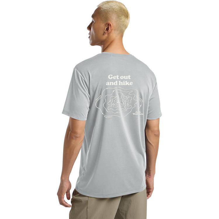 Jack Wolfskin Jack Wolfskin VONNAN GRAPHIC T M Funktionsshirt Herren - OUTDOOR cool grey - 1 | SportScheck
