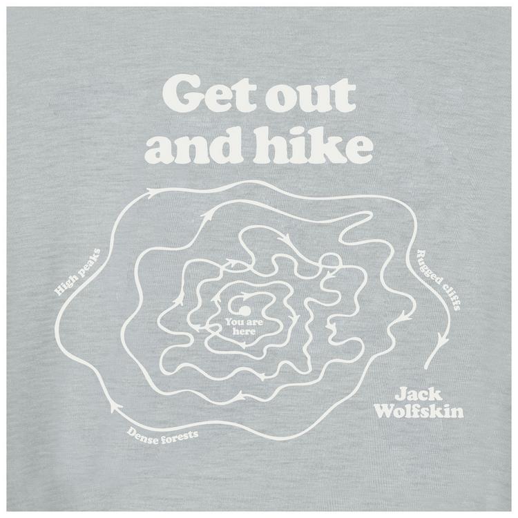 Jack Wolfskin Jack Wolfskin VONNAN GRAPHIC T M Funktionsshirt Herren - OUTDOOR cool grey - 1 | SportScheck