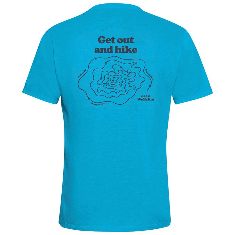 Jack Wolfskin Jack Wolfskin VONNAN GRAPHIC T M Funktionsshirt Herren - OUTDOOR empire blue - 0 | SportScheck