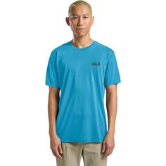 Rückansicht von Jack Wolfskin VONNAN GRAPHIC T M Funktionsshirt Herren OUTDOOR empire blue