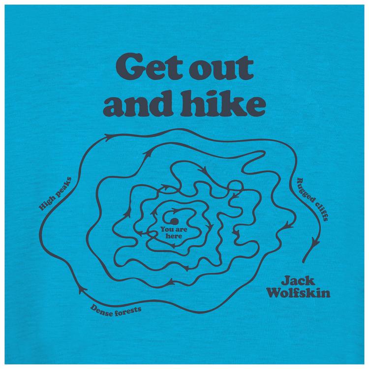 Jack Wolfskin Jack Wolfskin VONNAN GRAPHIC T M Funktionsshirt Herren - OUTDOOR empire blue - 1 | SportScheck