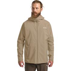 Rückansicht von Jack Wolfskin PRELIGHT 2.5L LT JKT M Funktionsjacke Herren hazel wood
