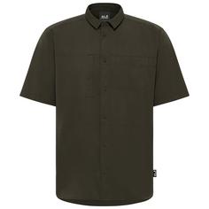 Jack Wolfskin SIERRA CANYON SS SHIRT M Funktionsshirt Herren obsidian moss