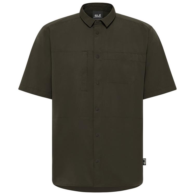 Jack Wolfskin Jack Wolfskin SIERRA CANYON SS SHIRT M Funktionsshirt Herren - obsidian moss - 0 | SportScheck