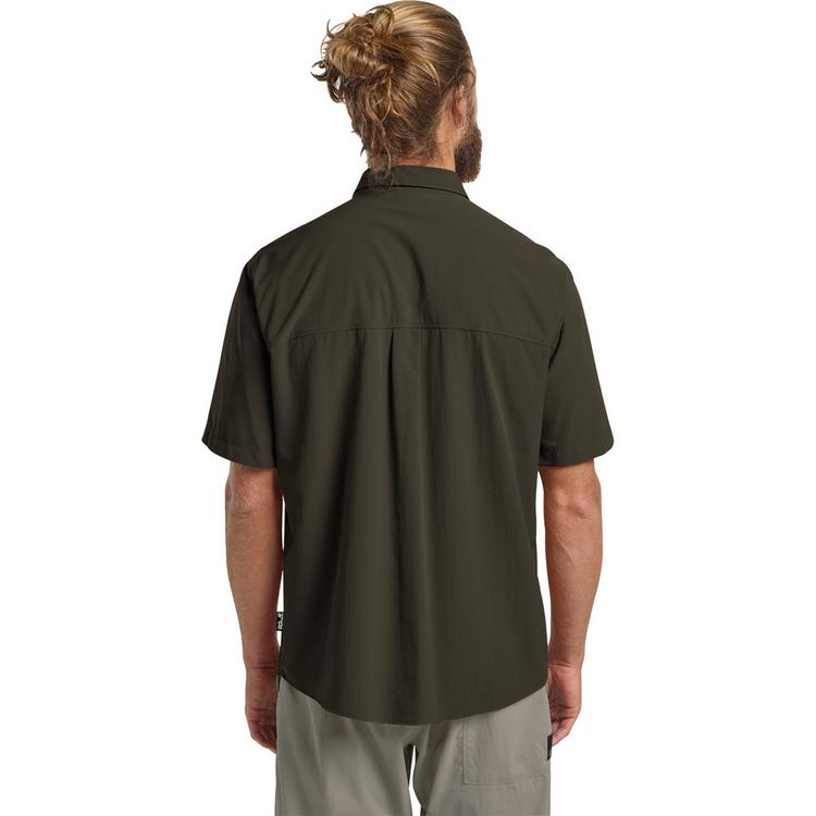 Jack Wolfskin Jack Wolfskin SIERRA CANYON SS SHIRT M Funktionsshirt Herren - obsidian moss - 1 | SportScheck
