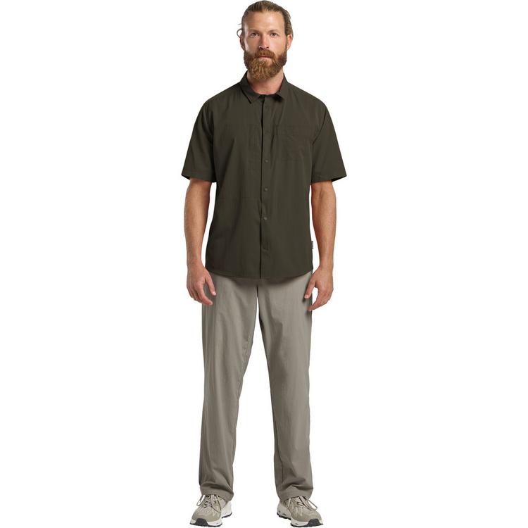 Jack Wolfskin Jack Wolfskin SIERRA CANYON SS SHIRT M Funktionsshirt Herren - obsidian moss - 2 | SportScheck