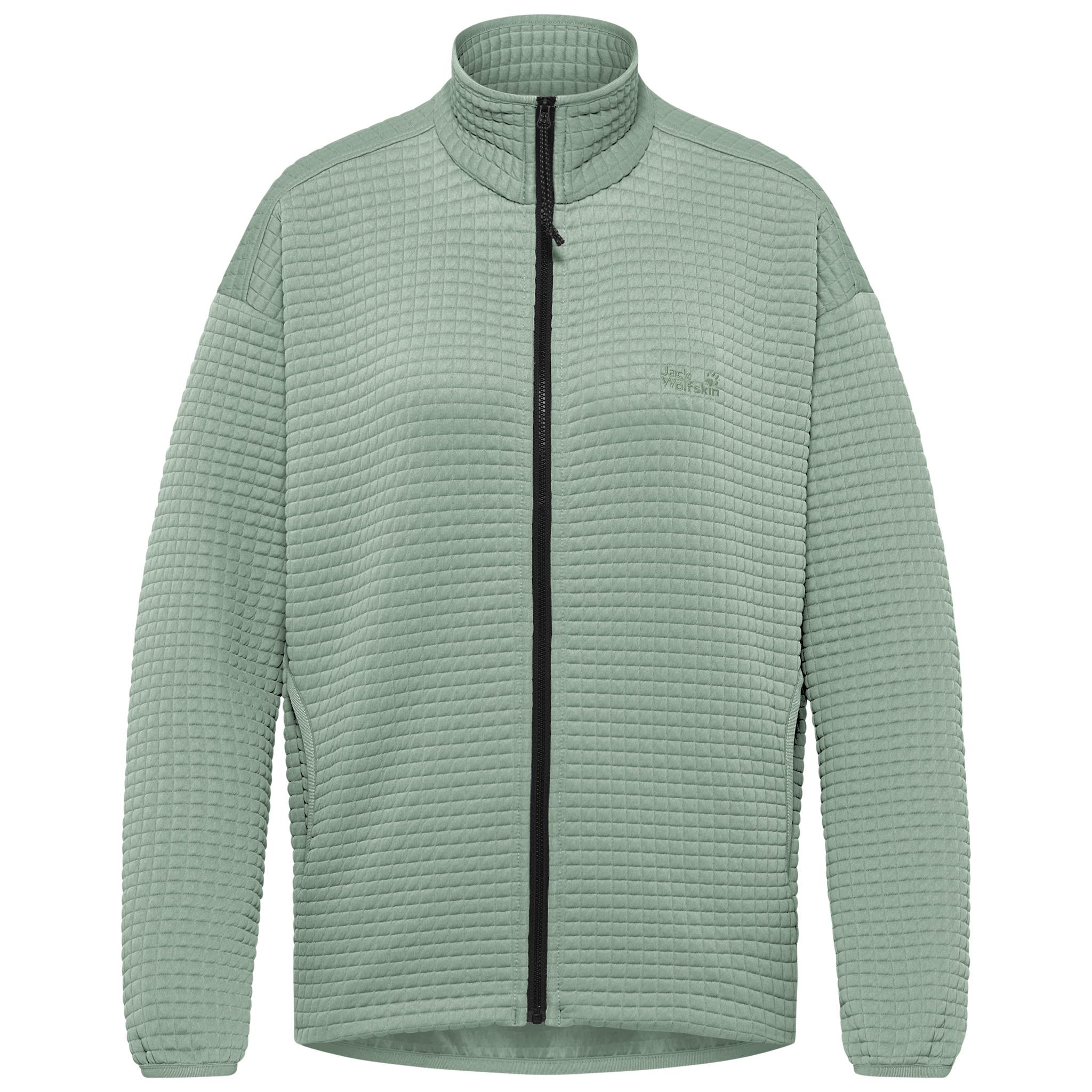 Jack Wolfskin MOGARI FZ W Fleecejacke Damen - green zinnia