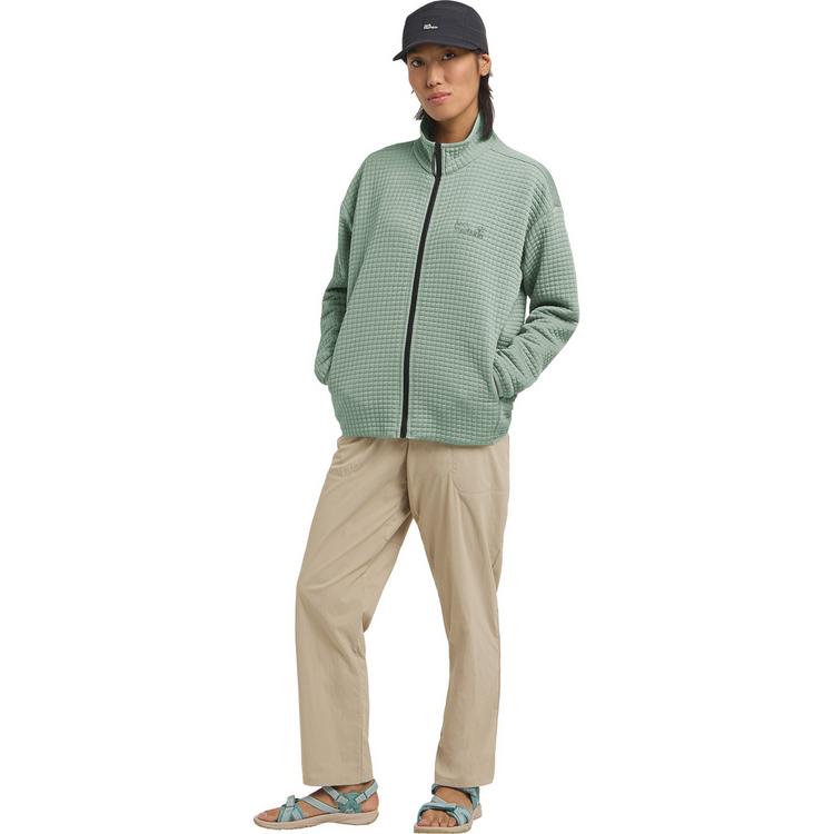 Jack Wolfskin Jack Wolfskin MOGARI FZ W Fleecejacke Damen - green zinnia - 2 | SportScheck