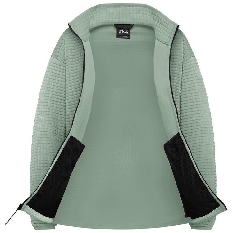 Jack Wolfskin Jack Wolfskin MOGARI FZ W Fleecejacke Damen - green zinnia - 3 | SportScheck