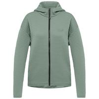 Jack Wolfskin MOGARI HOODED FZ W Fleecejacke Damen - green zinnia