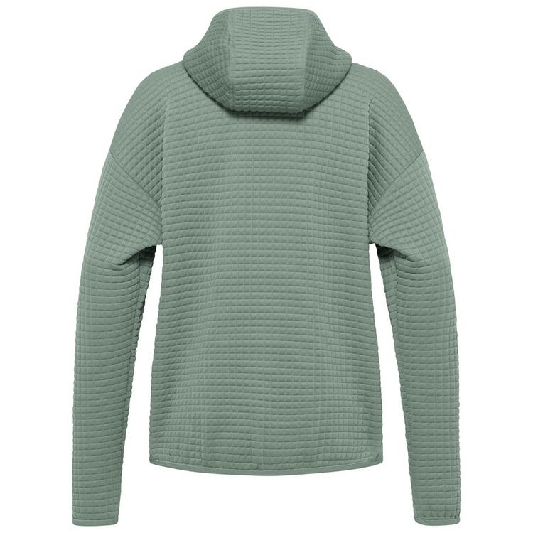 Jack Wolfskin Jack Wolfskin MOGARI HOODED FZ W Fleecejacke Damen - green zinnia - 0 | SportScheck