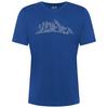 Jack Wolfskin PEAK GRAPHIC T M Funktionsshirt Herren - NEW MOUNTAIN blue orchid