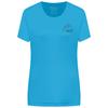 Jack Wolfskin PEAK GRAPHIC T W Funktionsshirt Damen - NEW MOUNTAIN empire blue